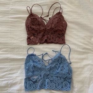 victoria secret pink bralettes